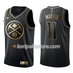 Denver Nuggets Monte Morris 11 Nike Musta Golden Edition Miesten Pelipaidat Swingman 